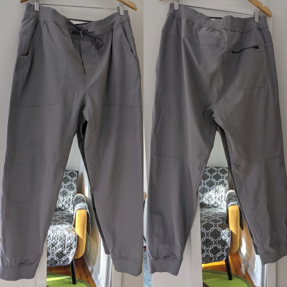 Lululemon gray drawstring ABC jogger
